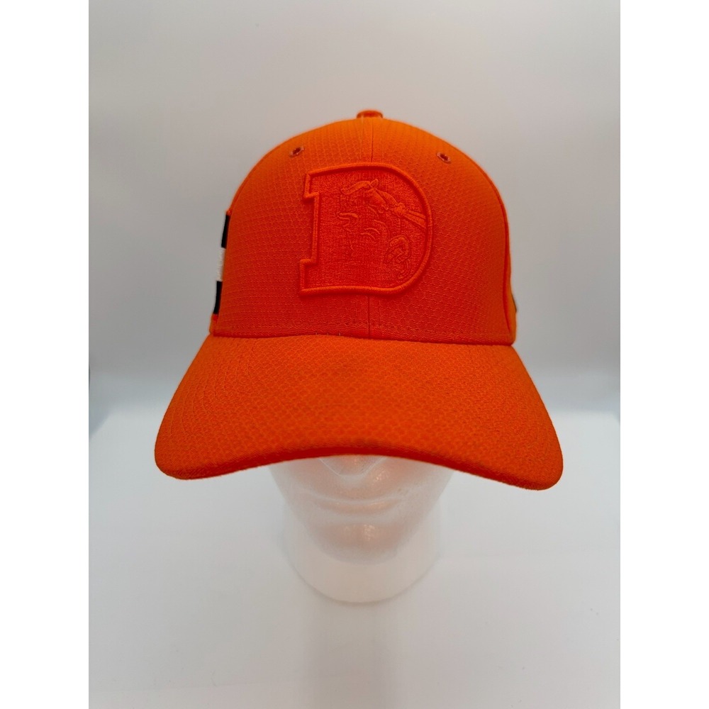 New Era Broncos Country Orange 39thirty Denver Broncos Hat with Elastic Headband